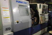 Puma 250 lathe